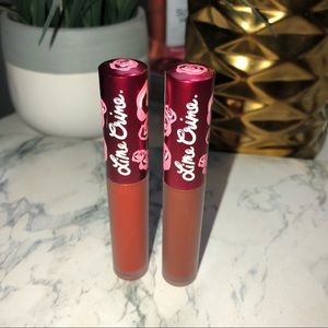 Lime Crime Liquid Lipsticks Pumpkin / Saddle